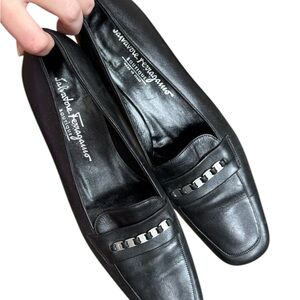 Salvatore Ferragamo Women’s Black Loafers